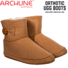 Archline Orthotic UGG Boots Slippers Arch Support Warm Orthopedic Shoes - Chestnut - EUR 36 (Women's US 5/Men's US 3)