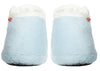 ARCHLINE Orthotic Slippers Closed Scuffs Pain Relief Moccasins - Sky Blue