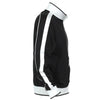 Identitee Mens Varsity Track Top Jacket Tracksuit Warm Winter Jumper Long Sleeve - Black/White - XL