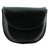 Milleni Genuine Leather Coin Purse Holder Wallet - Black