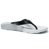 ARCHLINE Flip Flops Orthotic Thongs Arch Support Shoes Footwear - White/Black - EUR 36