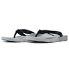 ARCHLINE Flip Flops Orthotic Thongs Arch Support Shoes Footwear - White/Black - EUR 36