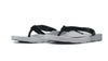 ARCHLINE Flip Flops Orthotic Thongs Arch Support Shoes Footwear - White/Black - EUR 37