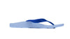 ARCHLINE Flip Flops Orthotic Thongs Arch Support Shoes Footwear - White/Blue - EUR 47