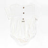 Ponchik Babies + Kids - Linen Romper - Daisy - Size 2 Years Old