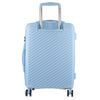 Pierre Cardin Inspired Milleni Hardshell 3-Piece Luggage Bag Set Travel Suitcase - Blue