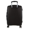 Pierre Cardin Inspired Milleni Cabin Luggage Bag Travel Carry On Suitcase 54cm (39L) - Black