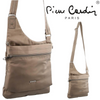 Pierre Cardin RFID Cross Body Bag Travel Anti-Theft Slash Proof Sling - Taupe