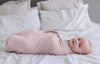 Ponchik Babies + Kids - Ribbed Swaddle Jersey Wrap - Love