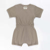 Ponchik Babies + Kids - Ribbed Cotton Romper - Artichoke Green