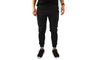 Mens Skinny Track Pants Joggers Trousers Gym Casual Sweat Cuffed Slim Trackies Fleece - Black - 3XL