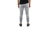 Mens Skinny Track Pants Joggers Trousers Gym Casual Sweat Cuffed Slim Trackies Fleece - Heather Grey - 3XL