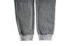 Mens Skinny Track Pants Joggers Trousers Gym Casual Sweat Cuffed Slim Trackies Fleece - Heather Grey - XL