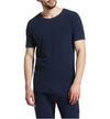 Mens Thermal Short Sleeve Top Microfleece Baselayer Underwear T Shirt - Navy - XL