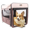 Pet Carrier Bag Soft Dog Crate Cage Kennel Tent House Foldable Portable Car Bed Navy Blue 70*52*53CM