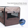 Pet Carrier Bag Soft Dog Crate Cage Kennel Tent House Foldable Portable Car Bed Navy Blue 70*52*53CM