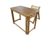 Hardwood Foldable Teen Desk Set (Acacia)