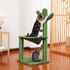 Cactus Cat Tree Tower Scratching Post Scratcher Kitten Condo House Play Bed Toys