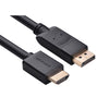 UGREEN DisplayPort male to HDMI male Cable 2M (10202)