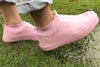 Pair of Outdoor Waterproof Reusable Slip-Resistant Silicone SHOE COVER