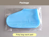 Pair of Outdoor Waterproof Reusable Slip-Resistant Silicone SHOE COVER