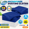 Xtra Kleen 72PCE Microfibre Dusting Cloth Lint Free Super Absorbent 30 x 38cm