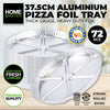 Home Master 72PCE Aluminium Pizza Foil Trays Durable Premium Quality 37.5cm