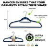 Home Master 96PCE Velvet Coat Hangers Non-Slip Slim Design Swivel Hooks 45cm