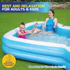 Bestway Inflatable Sunsational Family Pool Mosaic Printed Base 1207L