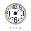 Home Master Wall Clock Large Modern Design Stylish Glass Surface 60cm