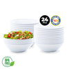 Home Master 24PCE Melamine Bowls Stackable Lightweight Durable 30cm