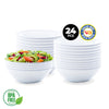 Home Master 24PCE Melamine Bowls Stackable Lightweight Durable Bulk 35cm