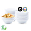 Home Master 24PCE Melamine Bowls Stackable Lightweight Durable Bulk 33cm